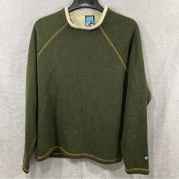 Vintage Kuhl Alf Sweatshirt Mens Size Large Sweater Fleece Pullover Gorp Hiking - Picture 1 of 7